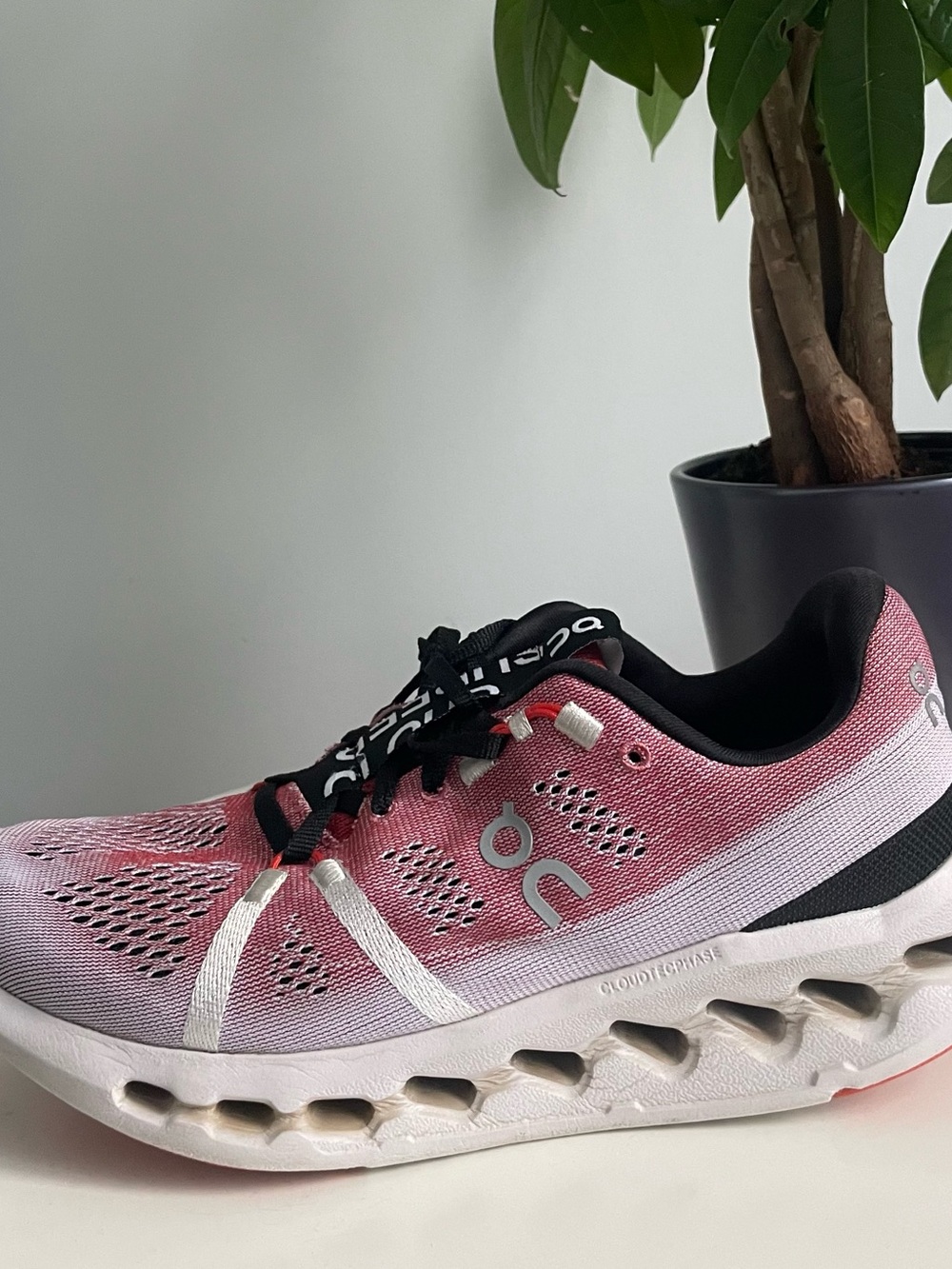 Women Size 8 ON Cloudsurfer Auburn Frost Running Shoes